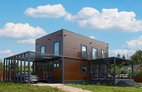 БЫСТРОВОЗВОДИМЫЙ ЧАСТНЫЙ ДОМ DOORHAN | Заказать под ключ